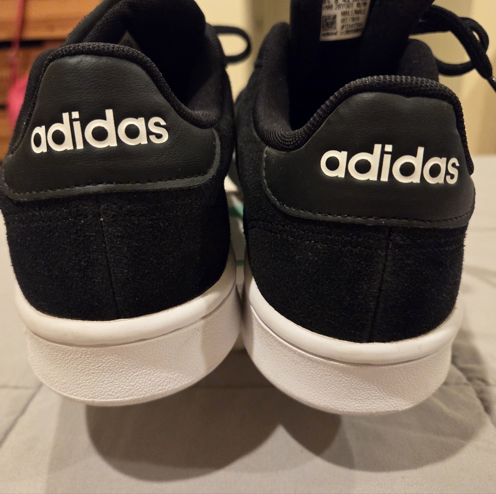 ADIDAS - GRAND COURT - BLK/WHT - (ART F36414 10/19) - GENTLY PRE-LOVED / VINTAGE - Picture 7 of 11